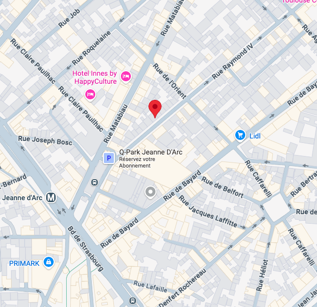 Cykade - 15 rue Raymond IV - 31000 TOULOUSE